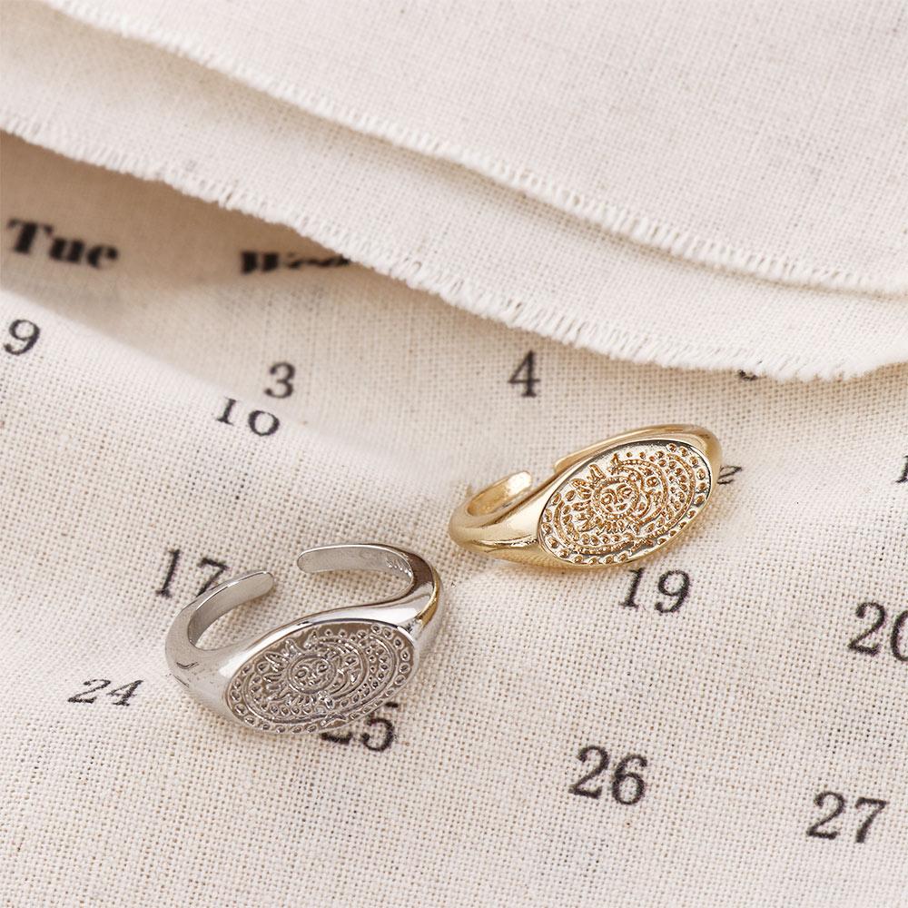 Minimalist Sun Moon Pattern Ri – Korean Women Lifestyle recenzja i cena