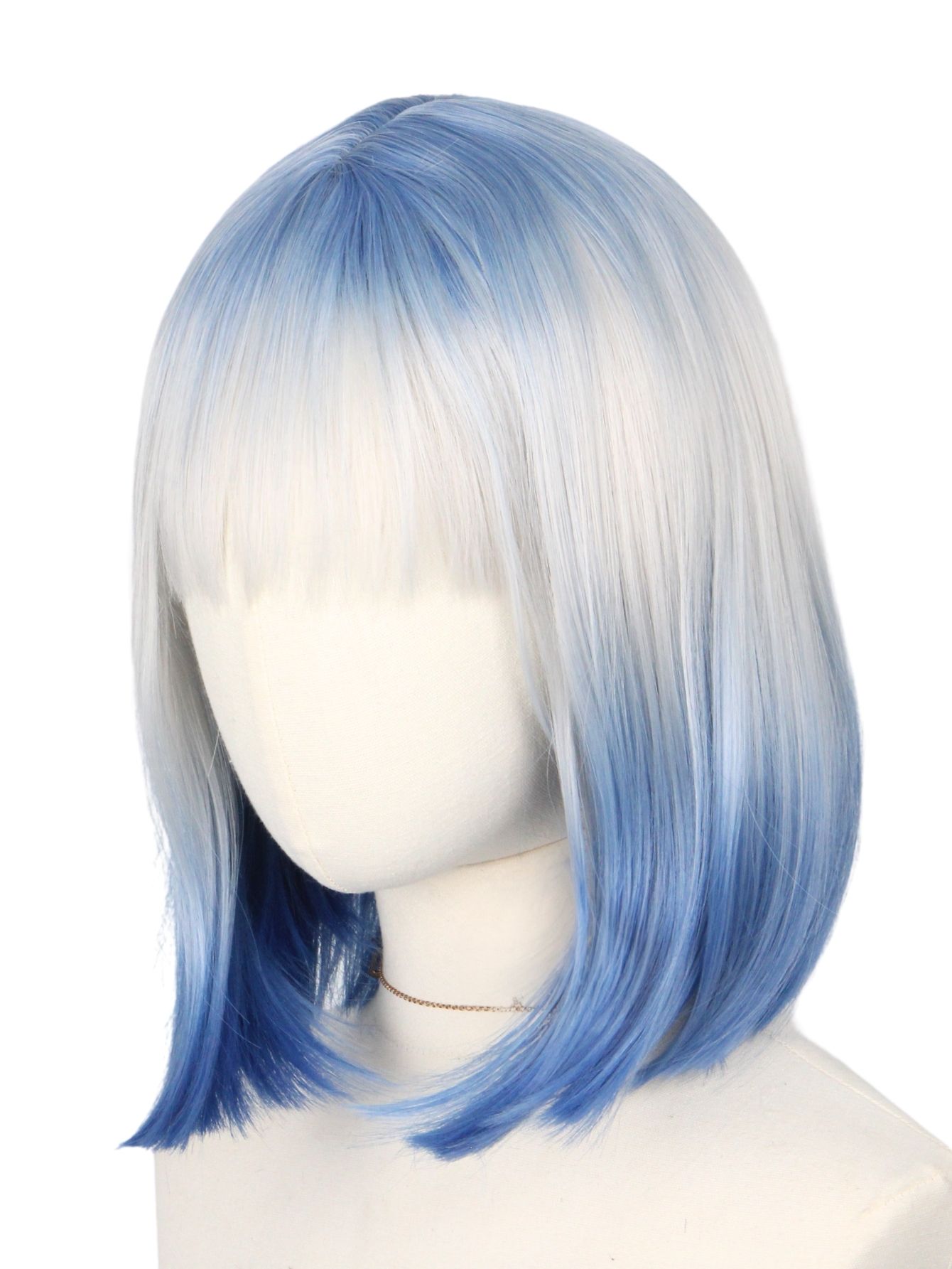 Blue and White Gradient Short  – Lifestyle In Korean recenzja i cena