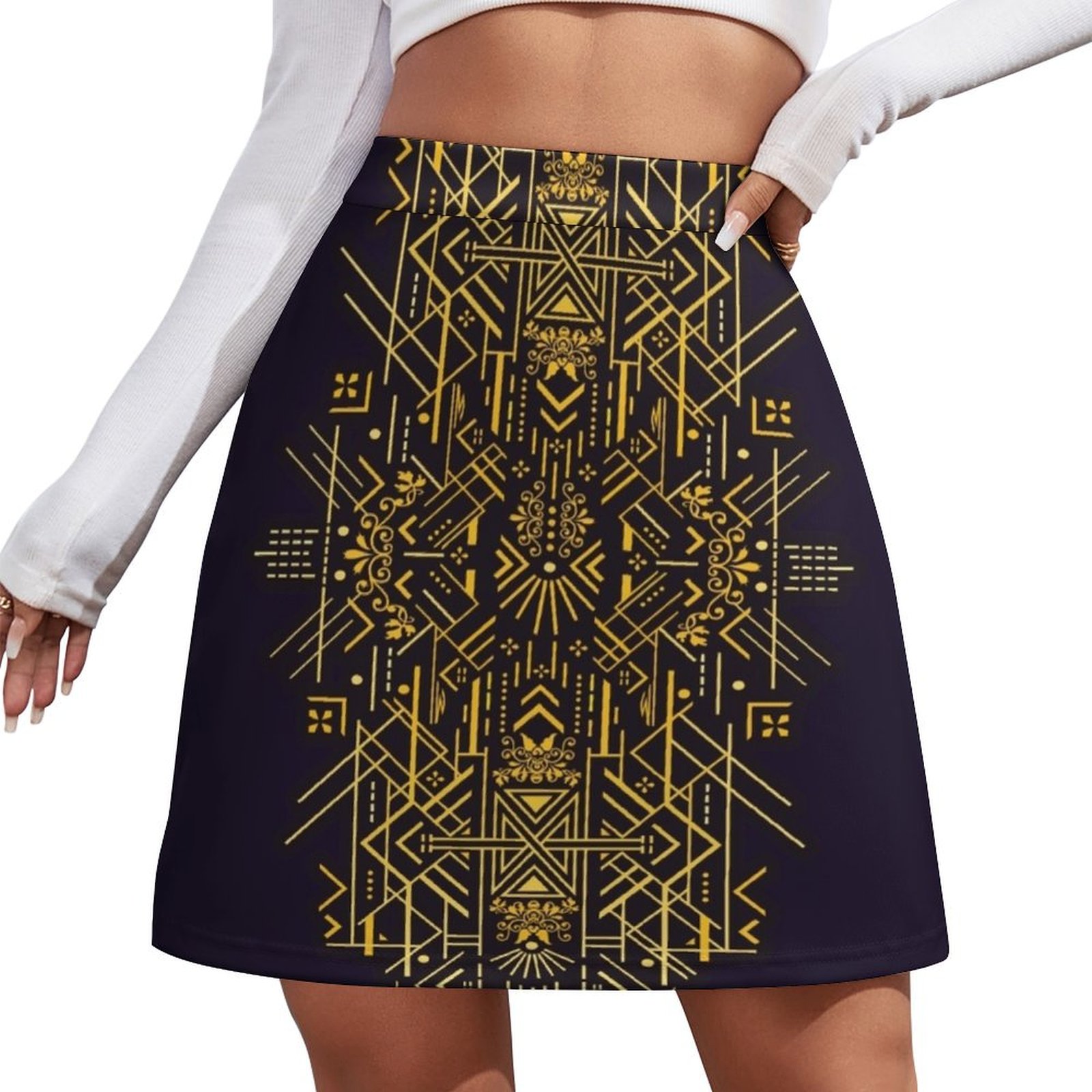 Life is Golden Mini Skirt wome – Korean Women Lifestyle recenzja i cena