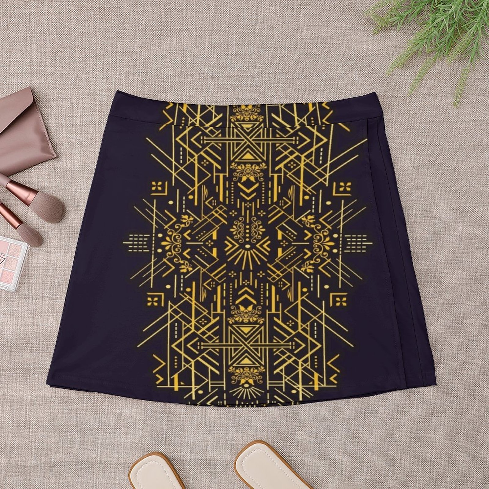 Life is Golden Mini Skirt wome – Korean Women Lifestyle recenzja i cena