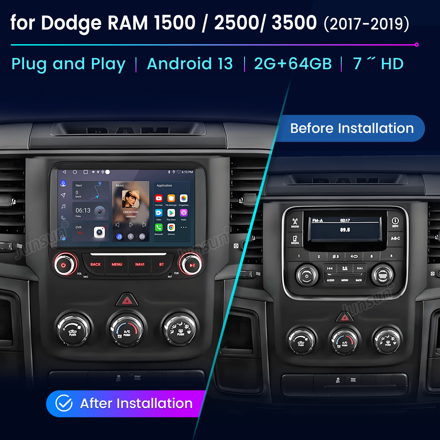 Junsun AI Voice Car Stereo Rad – Korean Lifestyle Products recenzja i cena