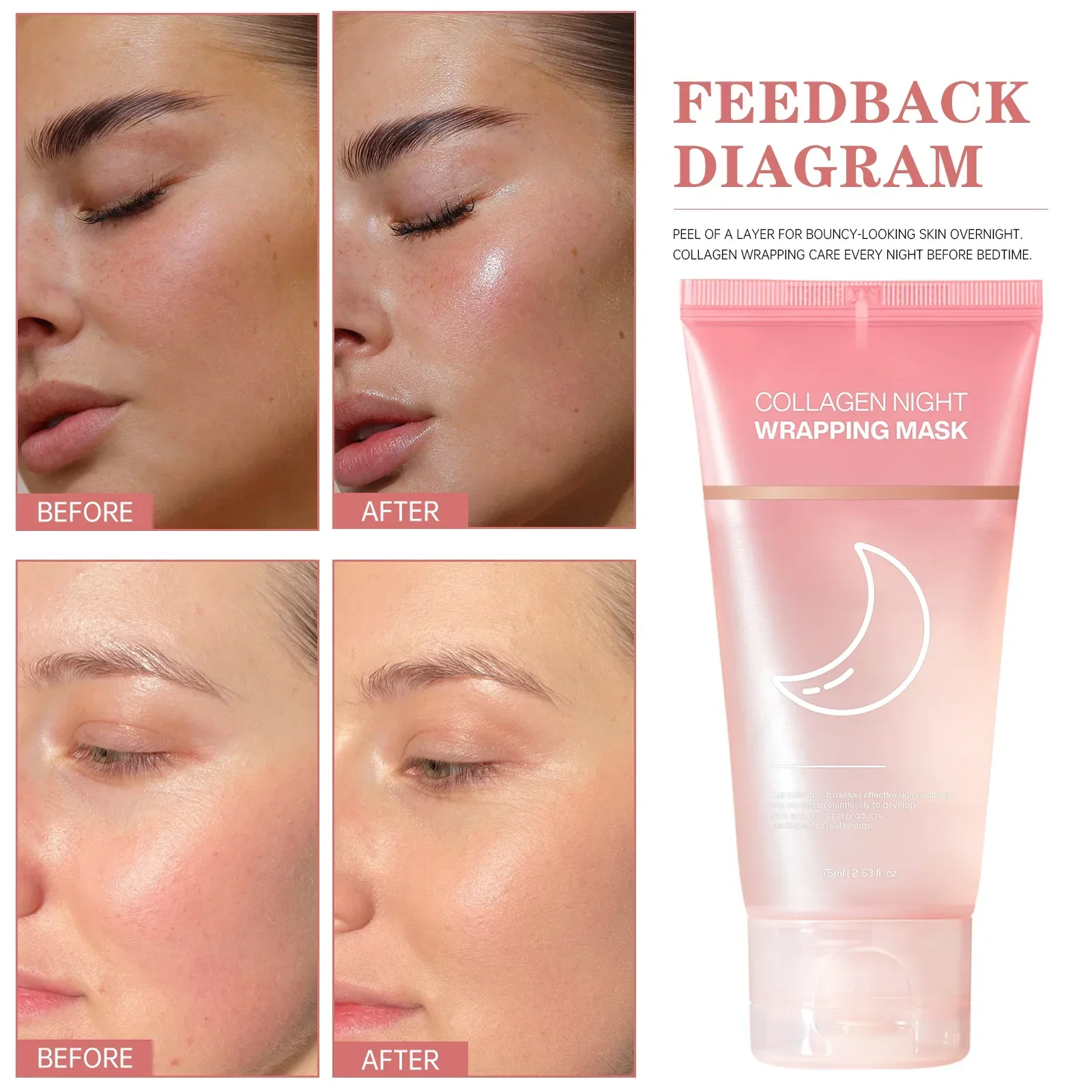 Collagen Night Wrapping Mask 7 – Sleeping Pack Overnight recenzja i cena