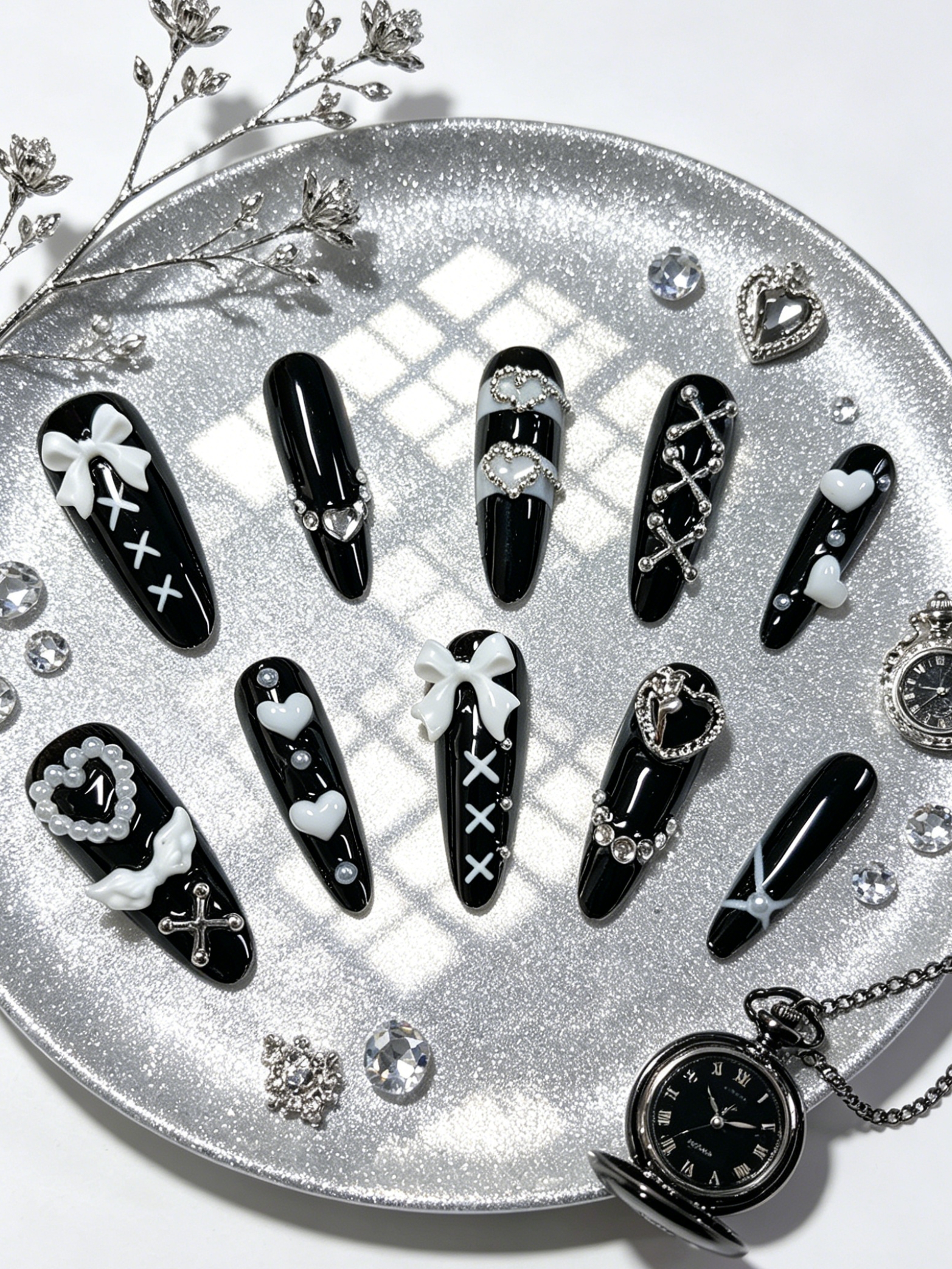 10 Long Black and White Minima – Korean Girls Lifestyle recenzja i cena