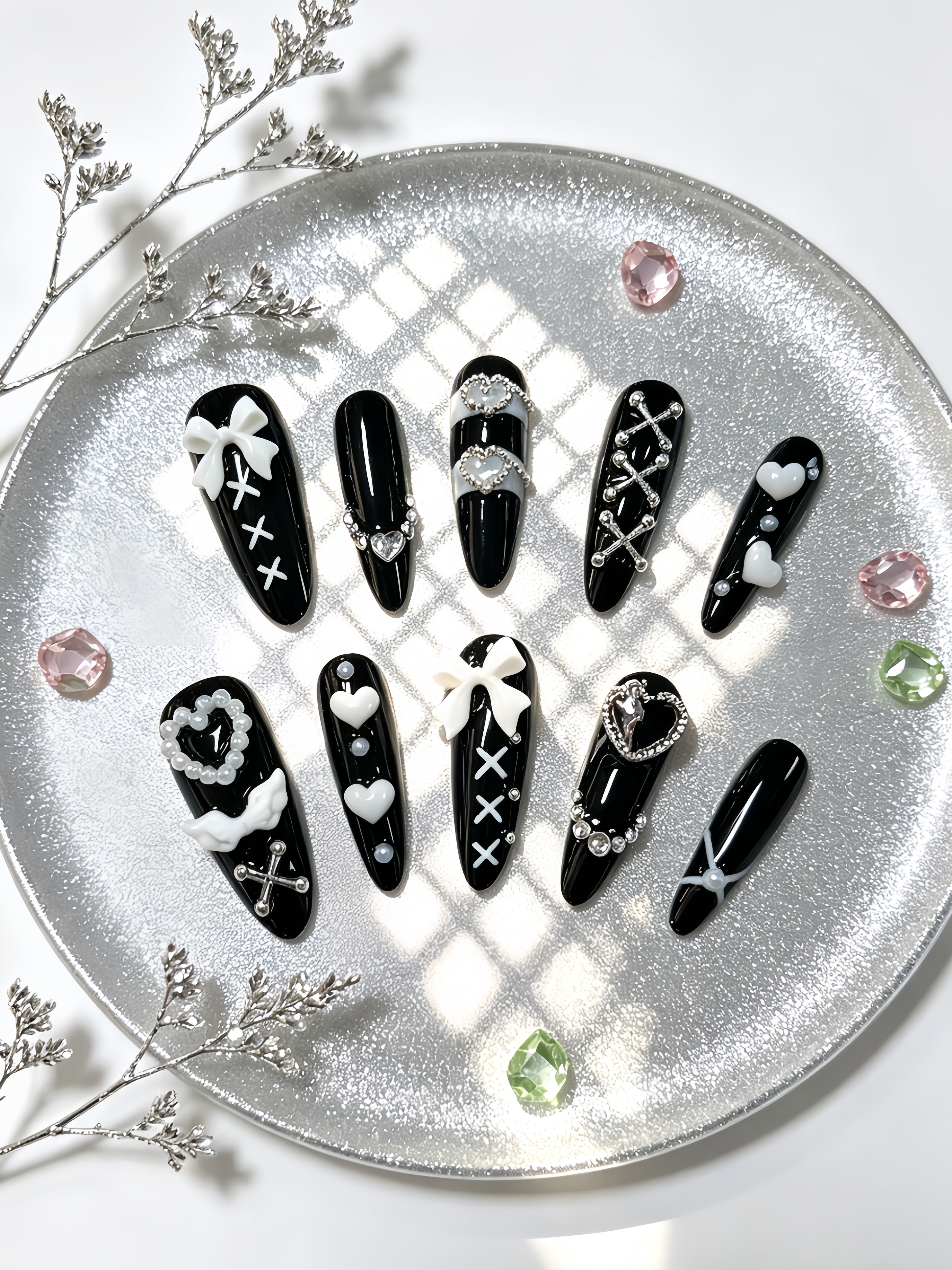 10 Long Black and White Minima – Korean Girls Lifestyle recenzja i cena