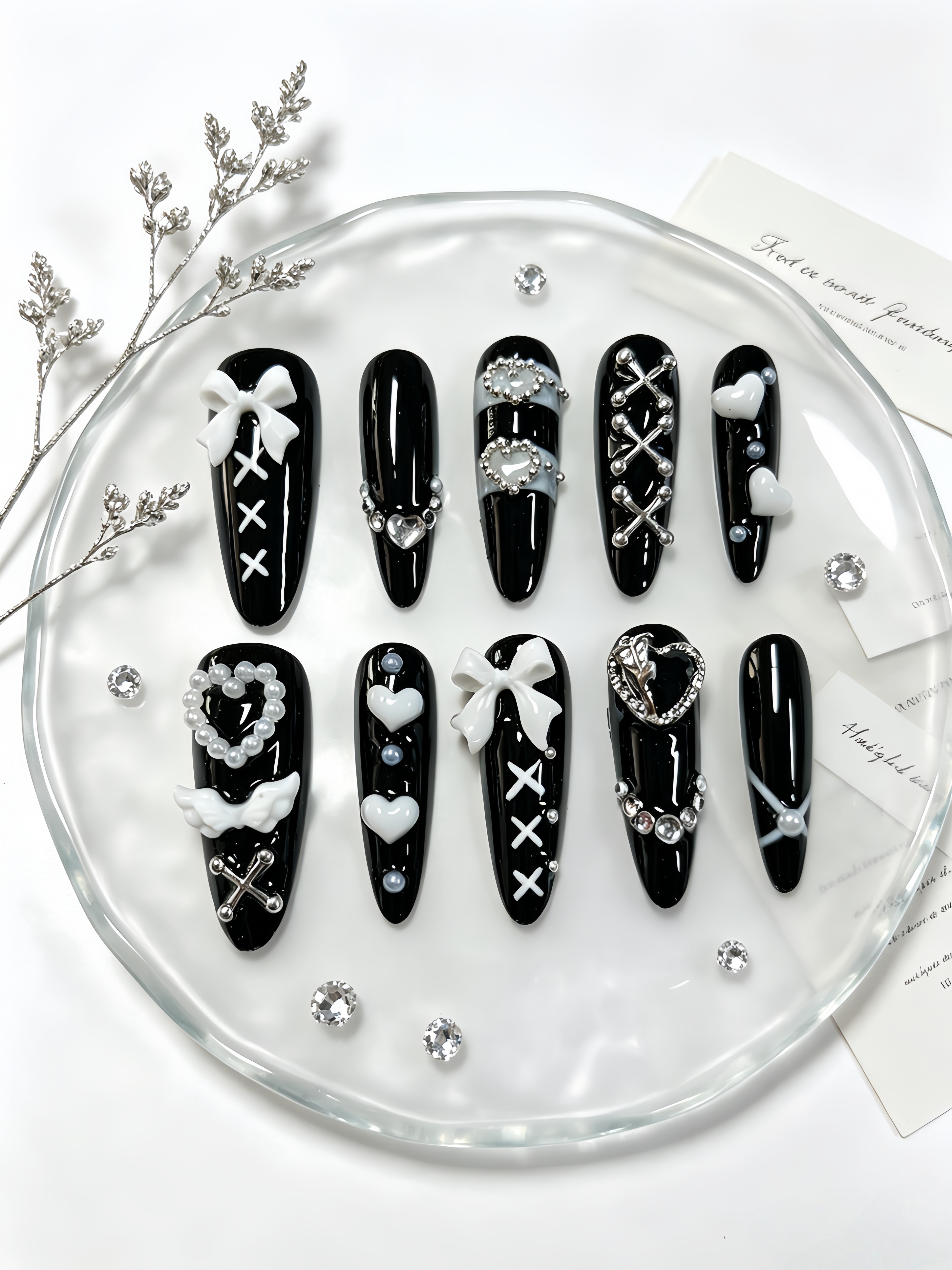 10 Long Black and White Minima – Korean Girls Lifestyle recenzja i cena