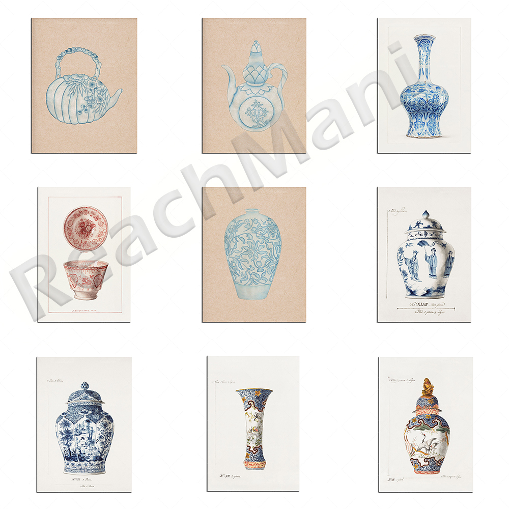 Korean printed blue porcelain  – Korean Arts And Lifestyle recenzja i cena