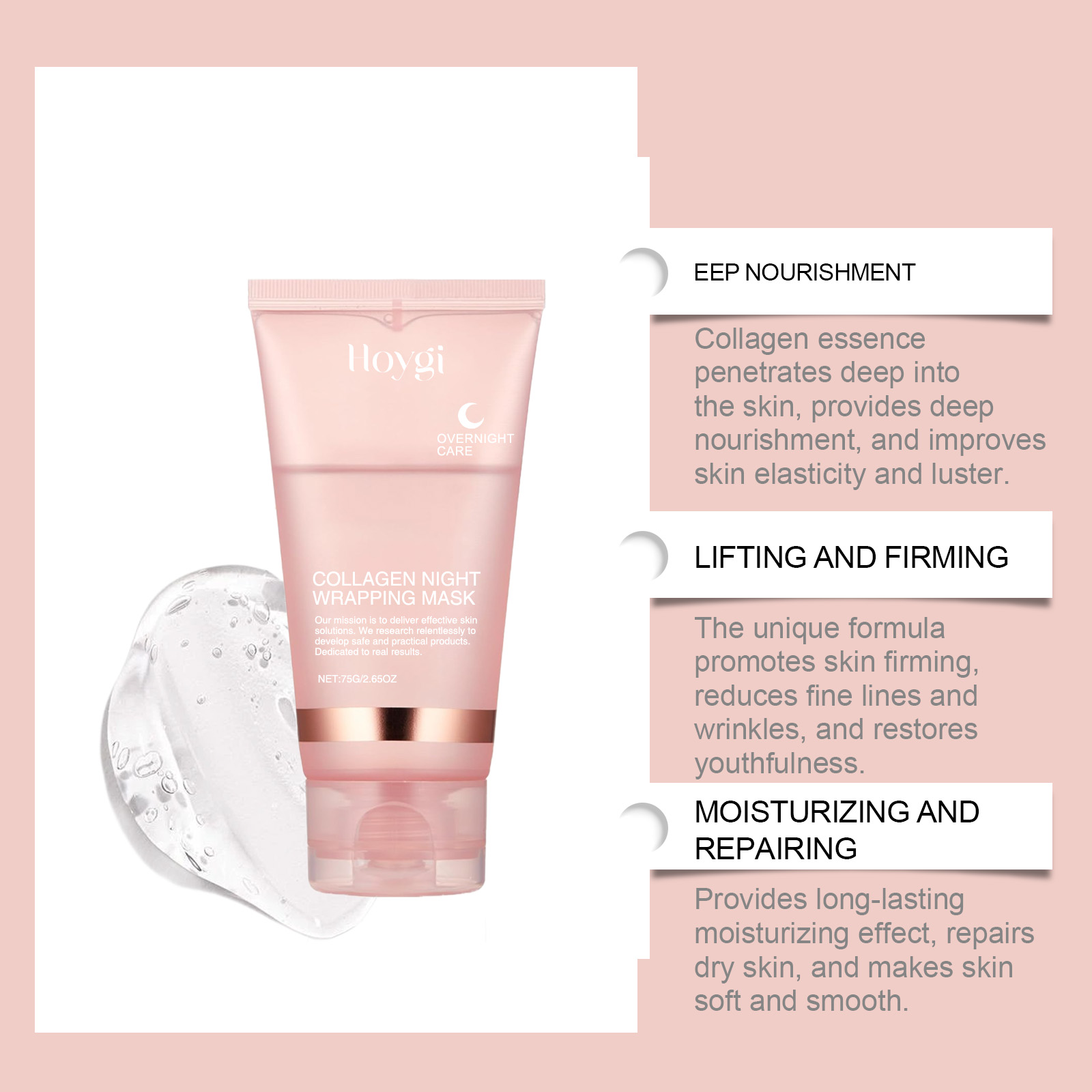 Deep Collagen Mask Peel Off Ma – Sleeping Pack Overnight recenzja i cena