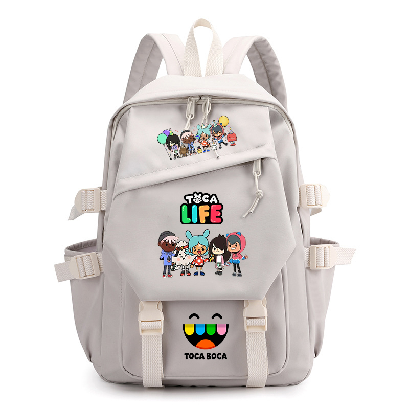 Toca Life World Print Backpack – Korean Girls Lifestyle recenzja i cena