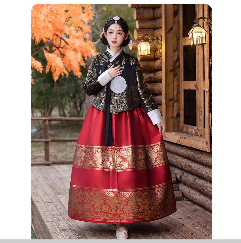 Ethnic style retro Hanbok temp – Lifestyle In Korean recenzja i cena