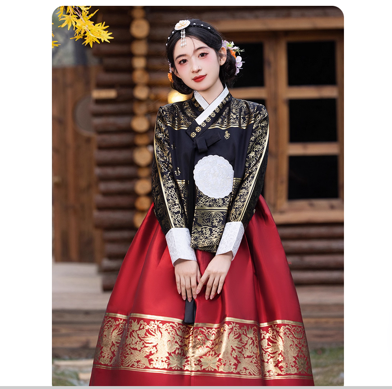 Ethnic style retro Hanbok temp – Lifestyle In Korean recenzja i cena