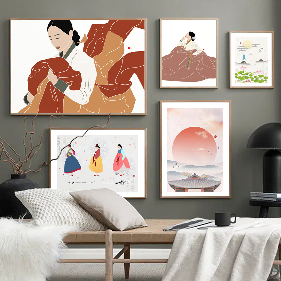 Korean Style Boho Hanbok Girl  – Korean Arts And Lifestyle recenzja i cena