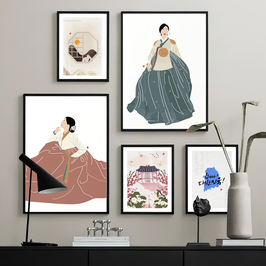 Korean Style Boho Hanbok Girl  – Korean Arts And Lifestyle recenzja i cena